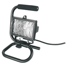 hordozható halogén lámpa, 120W (max.150W), 2300 lm, IP44, kábel: 1,7m