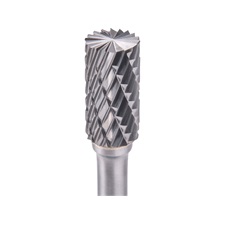 keményfém turbómaró (rotormaró), hengeres, átmérő 10×20mm/szár 6mm, keresztfogazás