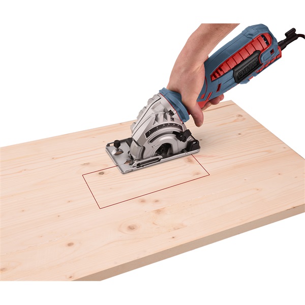 kézi körfűrészgép, mini, 700W, 89 mm, multifunkciós