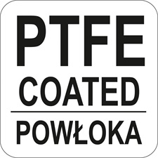 kinyomópisztoly, purhabhoz; rozsdamentes acél-, sárgaréz- és alumíniumból készült; PTFE (teflon) boritású, nikkelezett