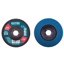 lamellás csiszoló INOX, acél és ALU munkadarabok csiszolására, 125×22mm; P60