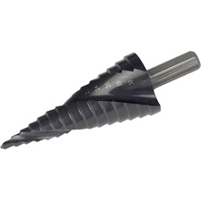lépcsős fémfúró HSS-Co, spirál, 10 lépcsős (3-12 mm, 1 mm lépcsők), befogás: 6 mm