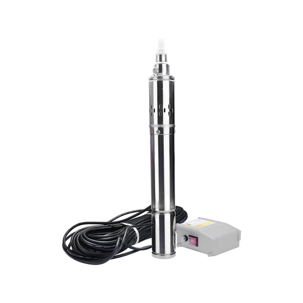 mélykúti csőszivattyú, 400W, 2", 1,0 m3/h, max. száll. 48m, leadott telj. 250W