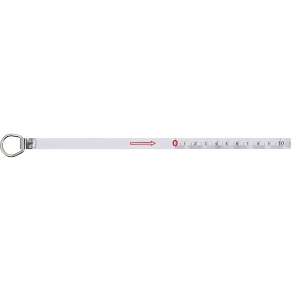 mérőszalag, acél, nyitott; bliszteren; 30m×10mm
