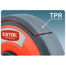 mérőszalag, gumírozott, 50m×13mm