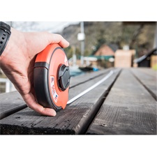 mérőszalag, gumírozott, 50m×13mm