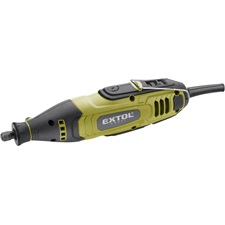 mini köszörű és fúrógép klt., 135W, 40 db tartozék, 32.000 ford/perc, befogás: 3,2mm