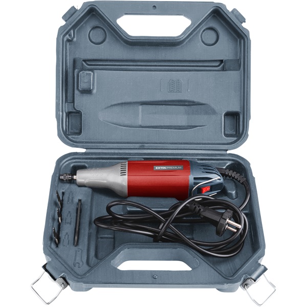 mini vésőgép, 50W, fára és műanyagra, 3 féle vésőhegy, papír doboz, 0,5 kg