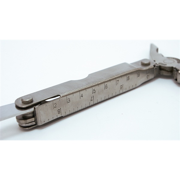 multifunkciós rozsdamentes szerszám, kombinált fogóval+ késpengével, 2CR13, teljes/összecsukott hossz.:178/114 mm