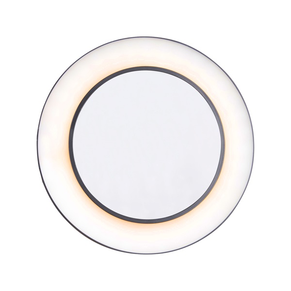 nagyító LED lámpa, asztali, Fekete, 7 W COB, 2400 Lm, 5× nagyítás; mechanikusan állítható rögzítés, USB töltőkábel