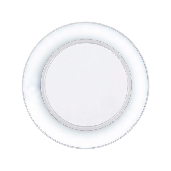 nagyító LED lámpa, asztali, Fehér, 7 W COB, 2400 Lm, 5× nagyítás; mechanikusan állítható rögzítés, USB töltőkábel