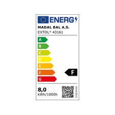 nagyító LED lámpa, asztali, Fehér, 7 W COB, 2400 Lm, 5× nagyítás; mechanikusan állítható rögzítés, USB töltőkábel
