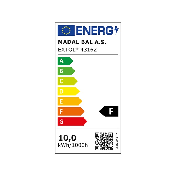 nagyító LED lámpa, asztali, Fehér, 10 W, 81 LED, 1000 Lm, 5× nagyítás; mechanikusan állítható rögzítés
