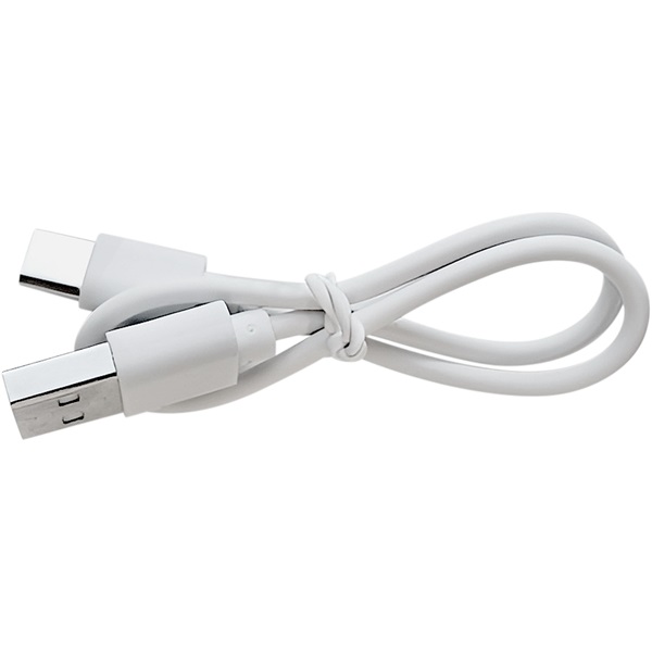 nagyító LED lámpa, kézi, összehajtható, 4× nagyítás; műanyag ház, USB tölthető akku