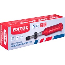 nyomaték csavarhúzó BIT-ekhez, 1/4", 1 - 6 Nm, pontosság: +/- 7%