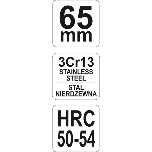 olló, univerzális, 200 mm, rozsdamentes acél, 2 komponensű nyél, vágható anyagok: papír, textil, bőr, kötél, vékony drót