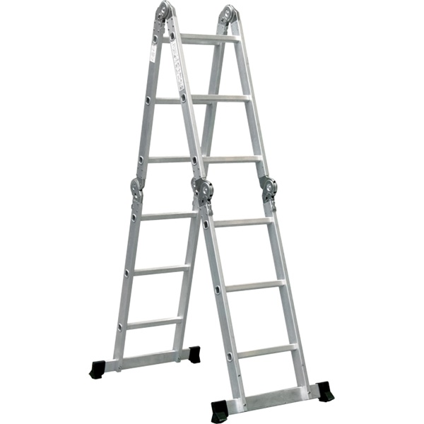 összecsukható létra, max./min magasság 3,7m/1,0m, ALU, CE