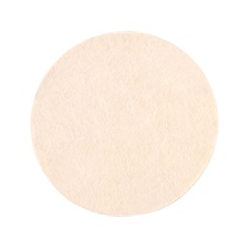 polírkorong, fehér, báránybőr (gyapjú); 150 mm, 7 mm vastag, tépőzáras