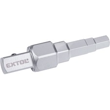 radiátor kulcs, 1/2", 5 részes, 9,8-21mm, (25/64"-53/64"), 40Cr