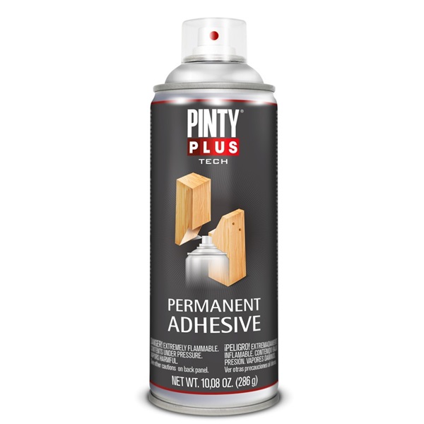 ragasztó spray - állandó 400ml, Pinty Plus Tech
