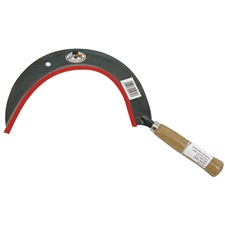 sarló 360, kovácsolt, élvédővel, 32cm élhossz