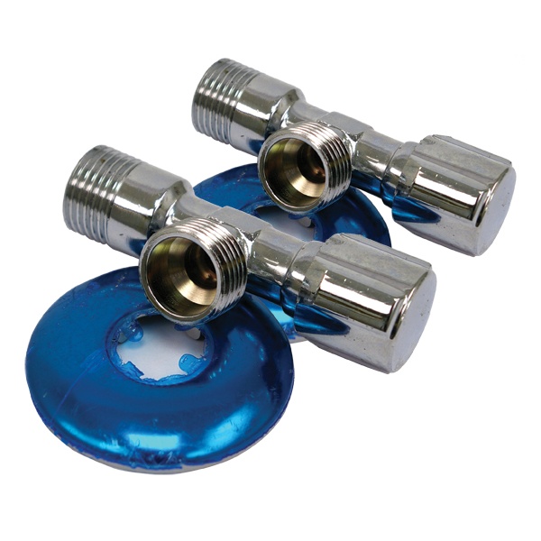 sarokszelep 1/2"-3/8", 2db-os, krómozott