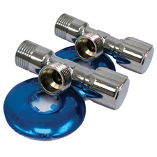 sarokszelep 1/2"-3/8", 2db-os, krómozott