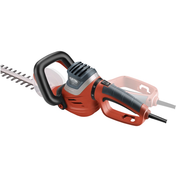 sövényvágó gép, elektromos 600W; penge hossz: 620mm, max. átvágható átmérő: 20 mm, 1400 1/perc, 2,9 kg