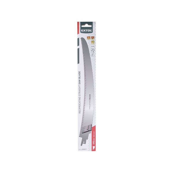 szablyafűrészlap 1db, Bosch befogás, Cr.V. 370 mm, 6TPI, fához, íves, durva vágás