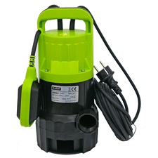 szennyvíz búvárszivattyú, úszókapcsolóval, 400W, szállító teljesítmény: 9m3/h, max. száll. 6m, KIFUTÓ, helyette: 414122