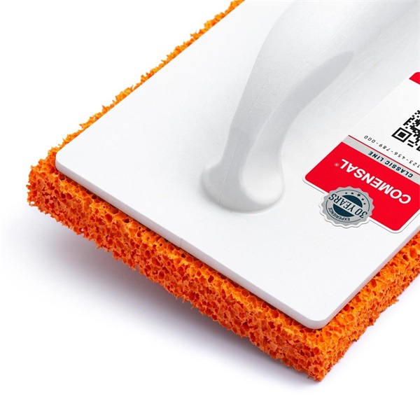 szivacsos simító  250×130×18mm, narancs