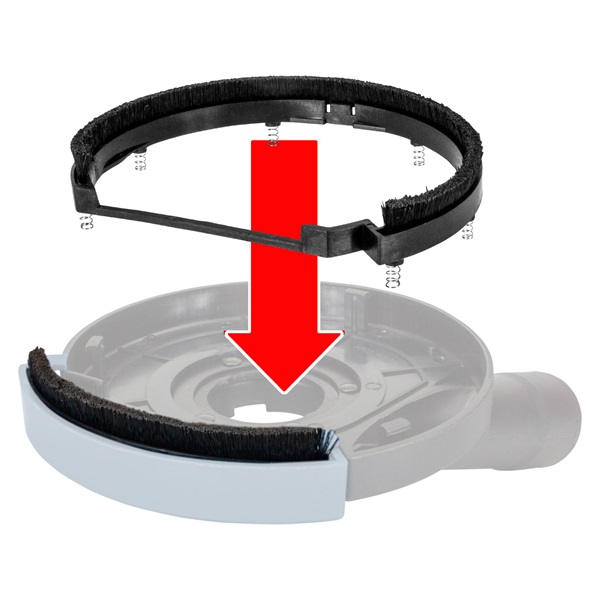 tartalék kefe betét klt. a 8807020 porelszívó adapterhez