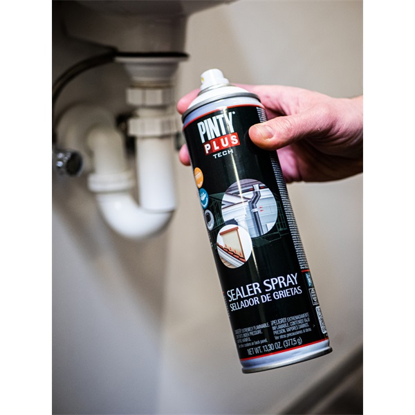tömítő spray fekete 500ml, Pinty Plus Tech