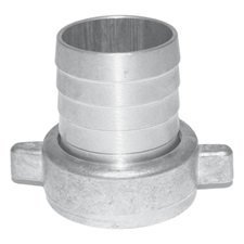 tömlővég csatlakozó, hollanderrel, fém 6/4"×6/4", Alu-Zn ötvözet, 8895108 szivattyúhoz