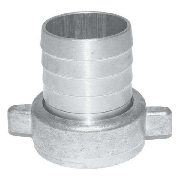 tömlővég csatlakozó, hollanderrel, fém 6/4"×6/4", Alu-Zn ötvözet, 8895108 szivattyúhoz