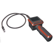 vizsgáló kamera, 2,4" színes LCD monitor, átm:17mm ,kábelhossz 1m, vizálló kamera IP67