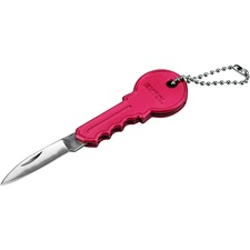 zsebkés mini, ALU kulcs alakú markolat, rozsdamentes késpenge, teljes-/pengehossz: 100/60 mm