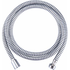 zuhanytömlő, ezüst PVC; 1,8 m
